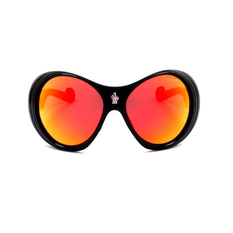 Moncler ML0148 01C SHINY BLACK 64/16/130 UNISEX Sunglasses