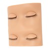 Eyelash Practice Mannequin Head Double Layer Lash Mannequin Head with
