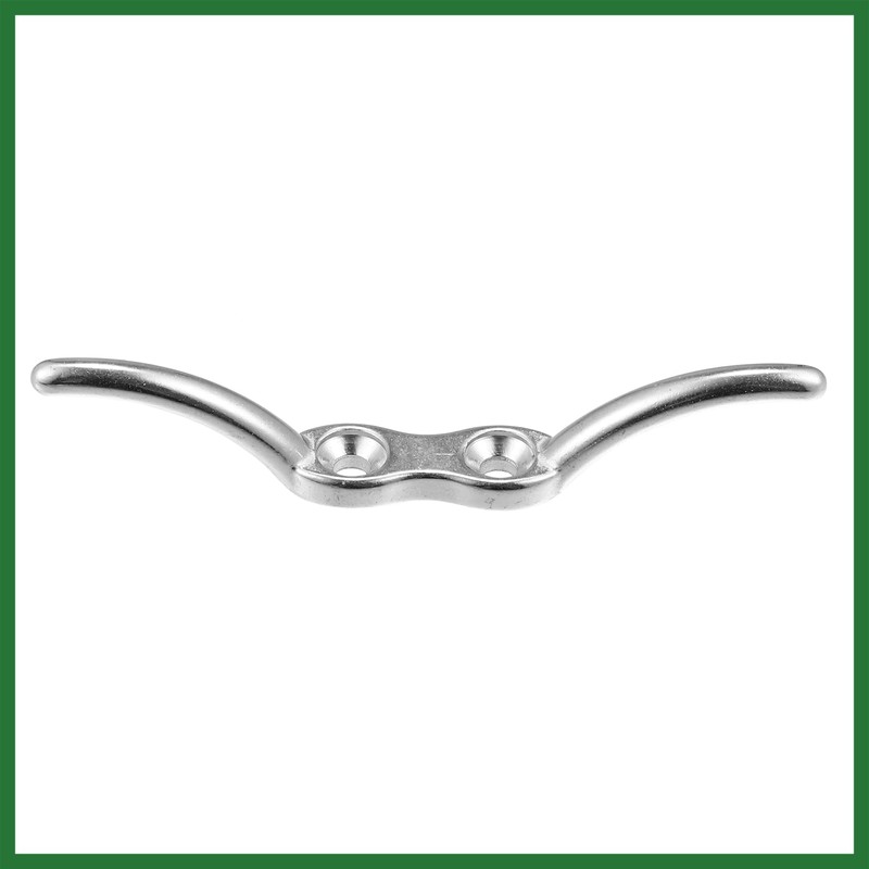 Motoforti 4 Inch Stainless Steel Flagpole Cleat Hook Boat Deck