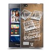 Head Case Designs Wanderlust Inspirational Chalk Typography Soft Gel Case