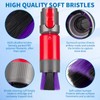 Traceless Dust Brush and Flexible Extension Hose Compatible for Dyson