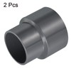 PATIKIL PVC Reduction Pipe Fitting 63 x 50 mm Straight