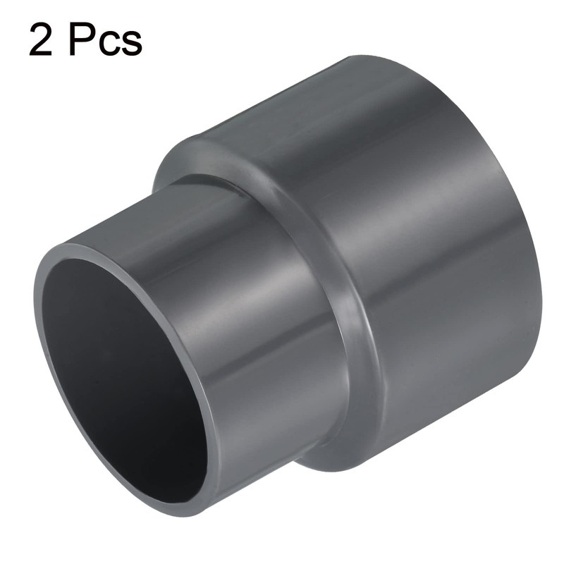 PATIKIL PVC Reduction Pipe Fitting 63 x 50 mm Straight