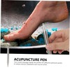 Anneome Deep Tissue Foot Massager Pen Stainless Steel Bar for