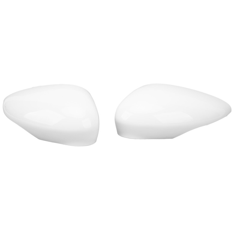 1pair Rearview Mirror Cap 1594546 White Wing Mirror Cover Cap