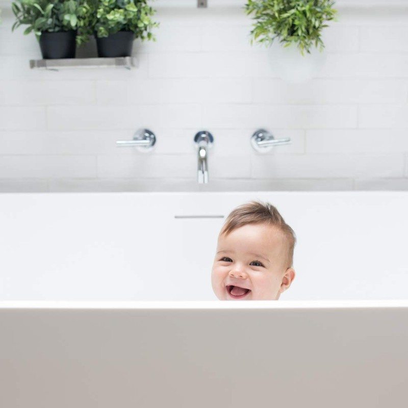 Little Bamboo Muslin Squares 8 Pack, 60 x 60cm, Whisper