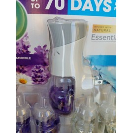 Air Wick Oil Warmer and 9 Refills - 5 Lavender & Chamomile and 4 Fresh Waters 💦