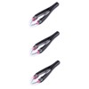 FOMIYES 3pcs Fine Tweezers for Eyebrow Removal Professional Eyebrow Tweezer
