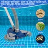 POOLAZA Pool Vacuum Head, Weighted Pool Vacuum Head with 1-1/4'',1-1/2''