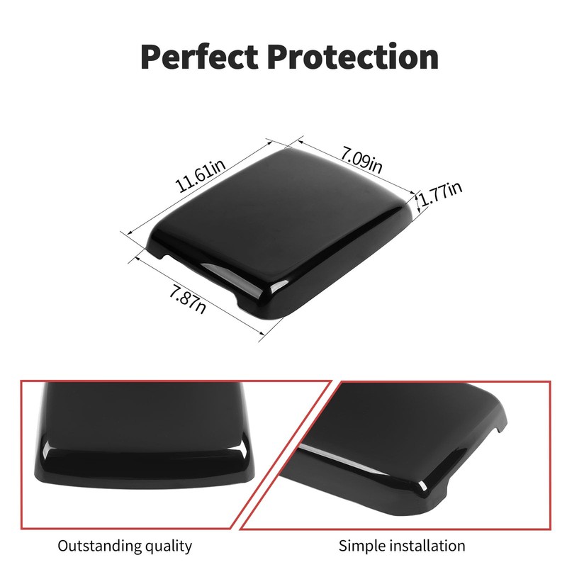JWWY for Challenger Armrest Cover Case Pad Center Console Cover