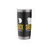 Shuttlecock Badminton Design Stainless Steel Insulated Tumbler