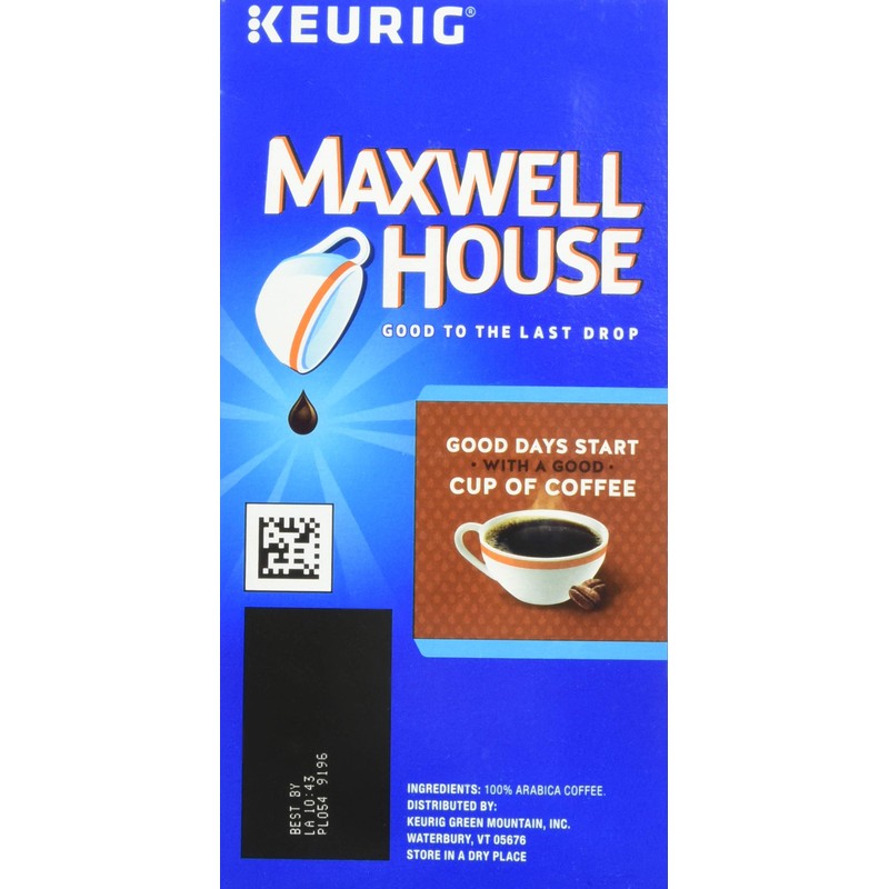 Maxwell House Blend K-Cup for Keurig Brewers, 96 Count