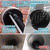 Sealegend 58-Piece 52-Feet Dryer Vent Cleaner Kit, Dryer Cleaning Tools,