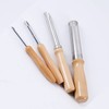 VICASKY 8pcs Circular Clay Hole Cutters Pottery Puncher Tools for