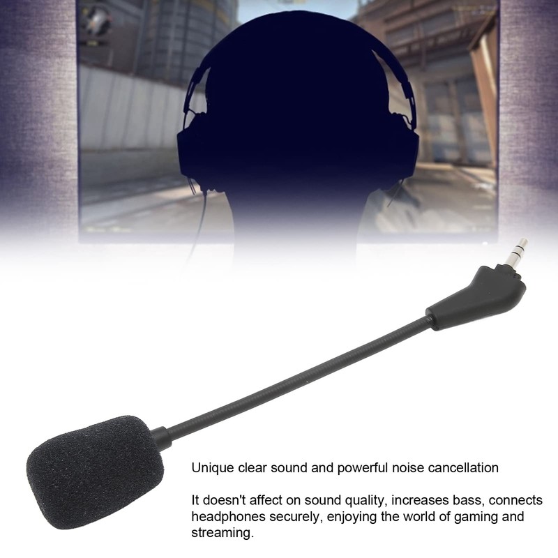 Replacement Microphone for HS50 HS60 HS70 HS70 SE Gaming Headset,