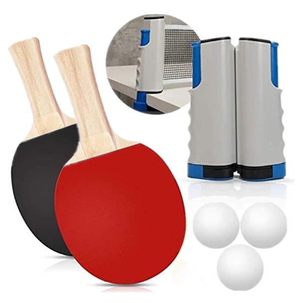Table Tennis Suit With Retractable Net Frame, Indoor And Outdoor