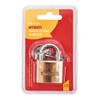 Amtech T1000C 32mm Solid Brass Padlock, Small Padlock with Keys