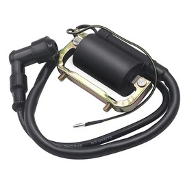 Deepa Ribusu 30530-126-921 Ignition Coil, 6 V Point Ignition, Mounting Pitch, 2.2 inches (55 mm), Compatible with M6 Bolts, Honda Replacement, Custom, Genuine Compatible Product