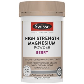 Swisse High Strength Magnesium Powder 180g - Berry