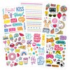 100 metallic tattoos for sticking, skin-friendly children's tattoos Summerjam, cool