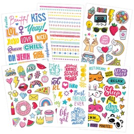 100 metallic tattoos for sticking, skin-friendly children's tattoos Summerjam, cool designs, as a birthday gift or gift idea, vegan, made and tested in Germany