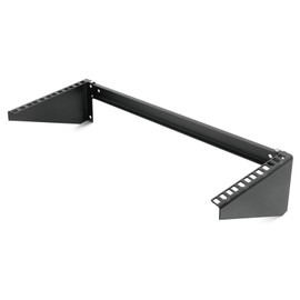 Tecmojo 4U Foldable Vertical Wall Mount Rack and Wall Mountable Patch Panel Bracket for 19" Rack Mount Network and Server Equipment