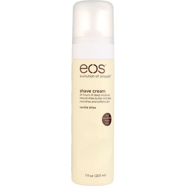 EOS Ultra Moisturizing Shave Cream, Vanilla Bliss - 7 Fl Oz (Pack of 2)