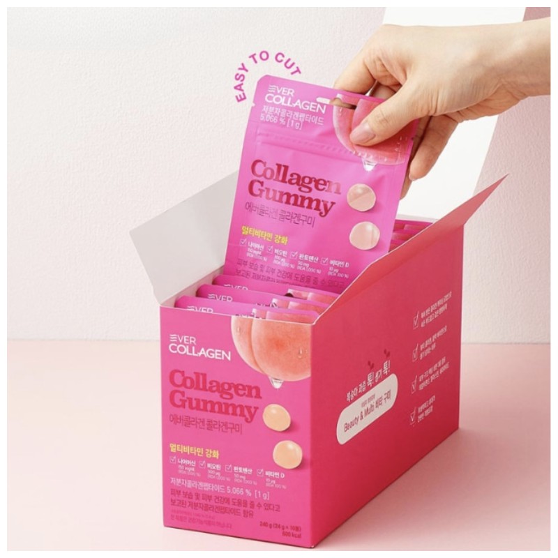 EVERCOLLAGEN Collagen Gummy 24g*5ea