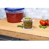 Carlisle FoodService Products Storplus Round Food Storage Container with Stackable