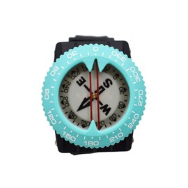 Scuba Choice Diving Deluxe Wrist Compass, Tiffany Teal