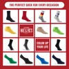 Mens Socks (10 Pair Pack) by Mat & Vic's Cotton