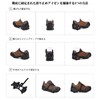 JISONCASE Crampons Chain Spikes, 11 Jaws, Anti-Slip, Snow Spikes, Fall