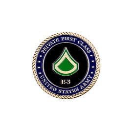 Coins For Anything, Inc Army E3 Private First Class Coin
