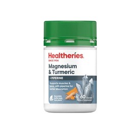 Hellthrith Healthris Magnesium Turmeric 60 Tablets / 헬써리스 마그네슘 터메릭(강황) 60정