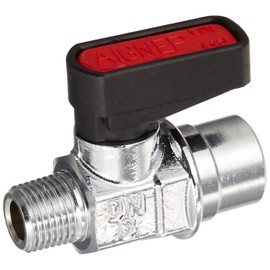 Aignep AGP-1001 1/8 (6310) Brass Ball Cock (Italy)