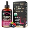 Complejo De Vitamina B En Gotas (usda Organic)