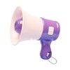 Milageto Mini Megaphone Loud Speaker Keychain Toy Handheld Mic Sound
