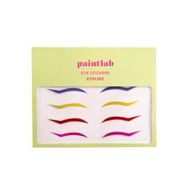 PaintLab Eyeliner Sticker for Eyes, Versatile and Long-Lasting Self-Adhesive Wing Eyeliner Stamp, Eye Makeup Strip Tape Kit, 4 Pairs, Eyelinz
