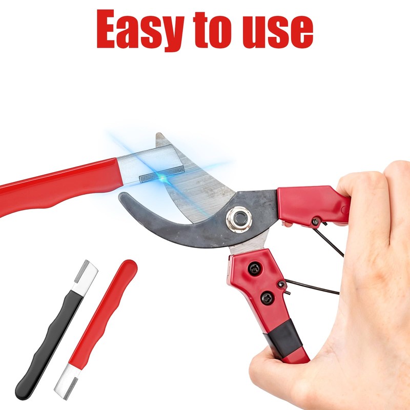 4 Pack Garden Tool Sharpener, Mini Knife Machete Sharpener Portable
