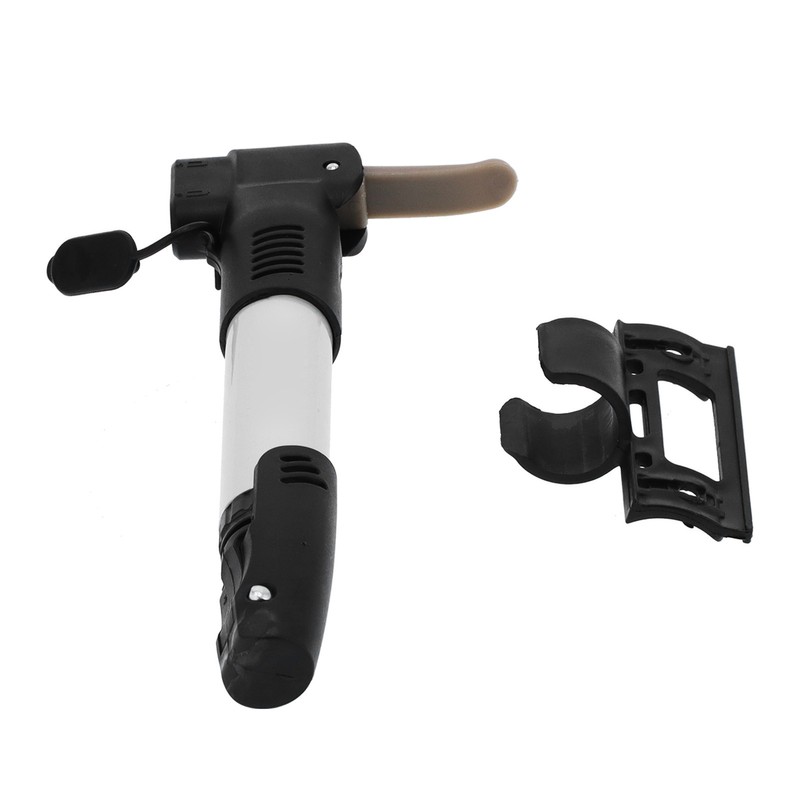 Bicycle Tire Pump Mini Double Air Outlet Handhold for AV
