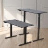 VECELO Electric Standing Desk Adjustable Height with Metal Bracket Computer