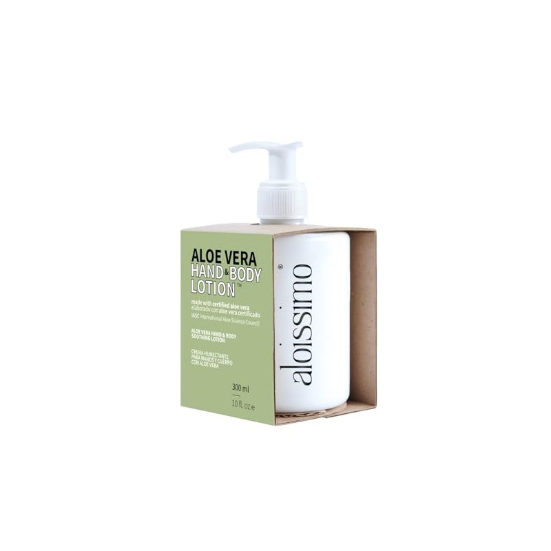 Hand Body Lotion Crema Hidratante Corporal con Aloe Vera, Aroma