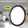 2Pack LED Flush Mount Ceiling Light Fixture Oil Rubbed Bronze,