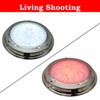 SMIXCTEK Marine Boat Dome Light, Dual Color 5.5" 12V LED