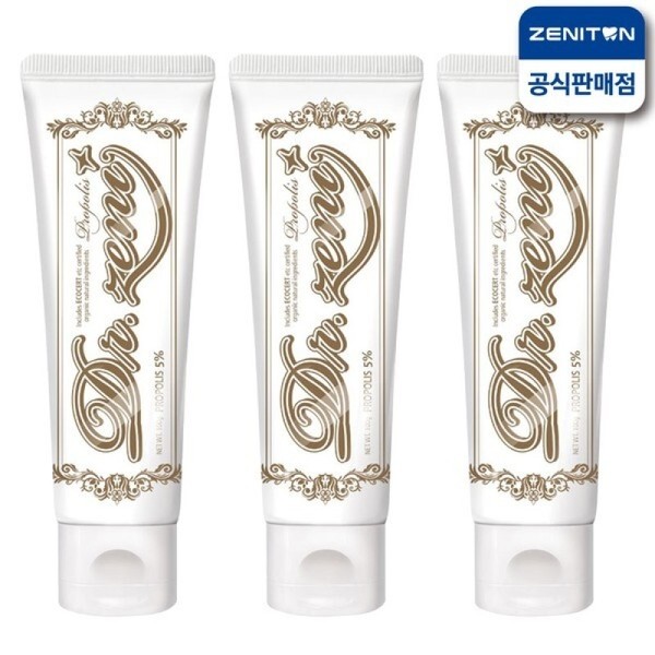 Zenith Propolis Toothpaste 100g (3 sets) / 제니튼 검프로젝트 프로폴리스