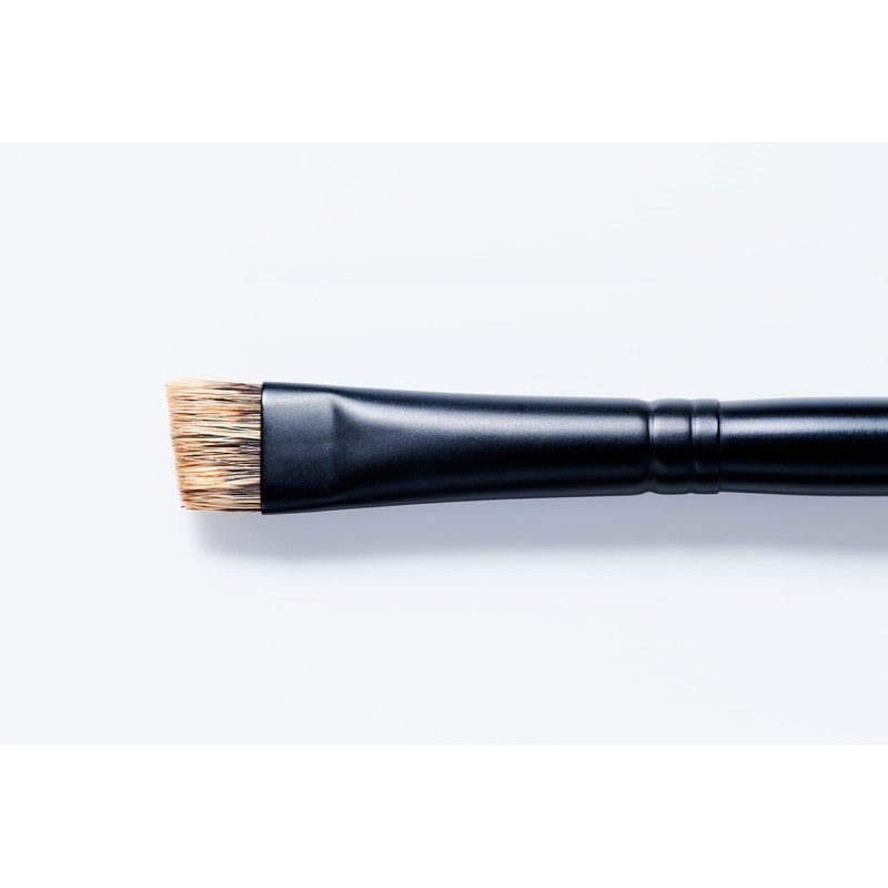 yUKI Eyebrow Brush 004 (Pro Series), Natural Bristle, Eyebrow Brush,