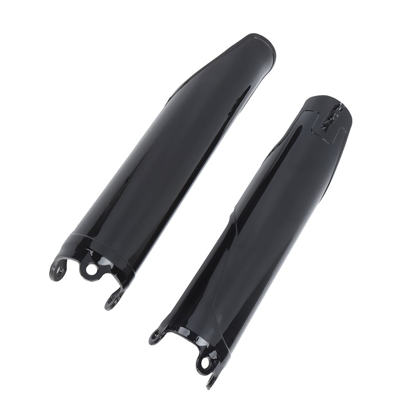 2Pcs Front Fork Tube Cover Glossy Black for CRF250R CRF250X