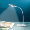 Lunartec Desk Lamp: LED Desk Lamp with Gooseneck, 5 Watt,