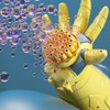 Electric Bubble Gun Toys Movie Inspired Hand Soap Bubbles Machine