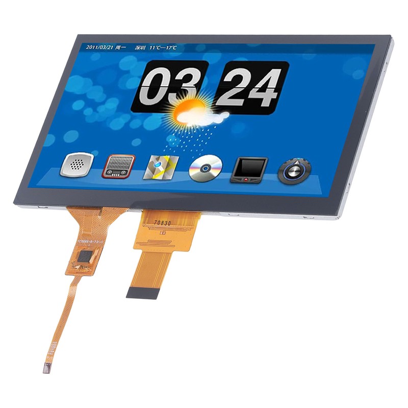 7 Inch LCD Screen Capacitive Touch Screen IPS Industrial Display